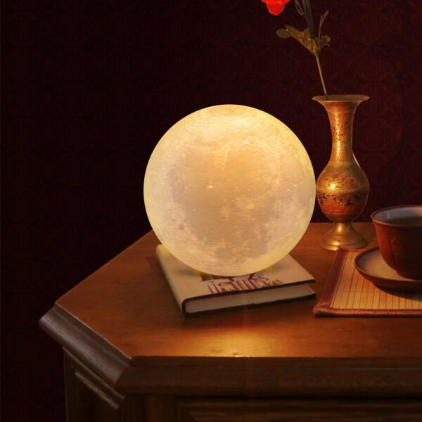 ⁦Extra Large Inch Touch Control Moon Lamp⁩ - الصورة ⁦3⁩